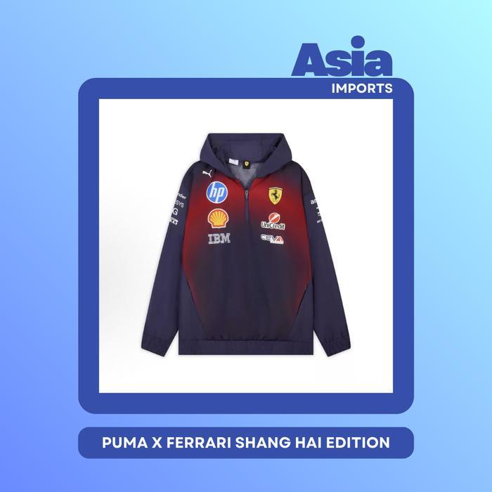 PRE - ORDER (TUTUP 20 MARET) Puma X Ferrari Hoodie F1 Shang Hai Edition - S