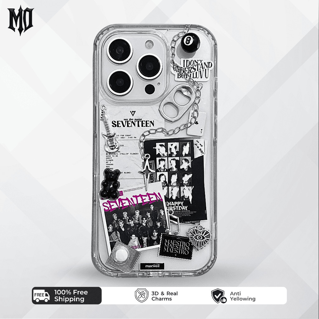 #13 Luxe line - SEVENTEEN KPOP CASE HP IPHONE ANDROID casing resin unik aesthetic keren gothic y2k