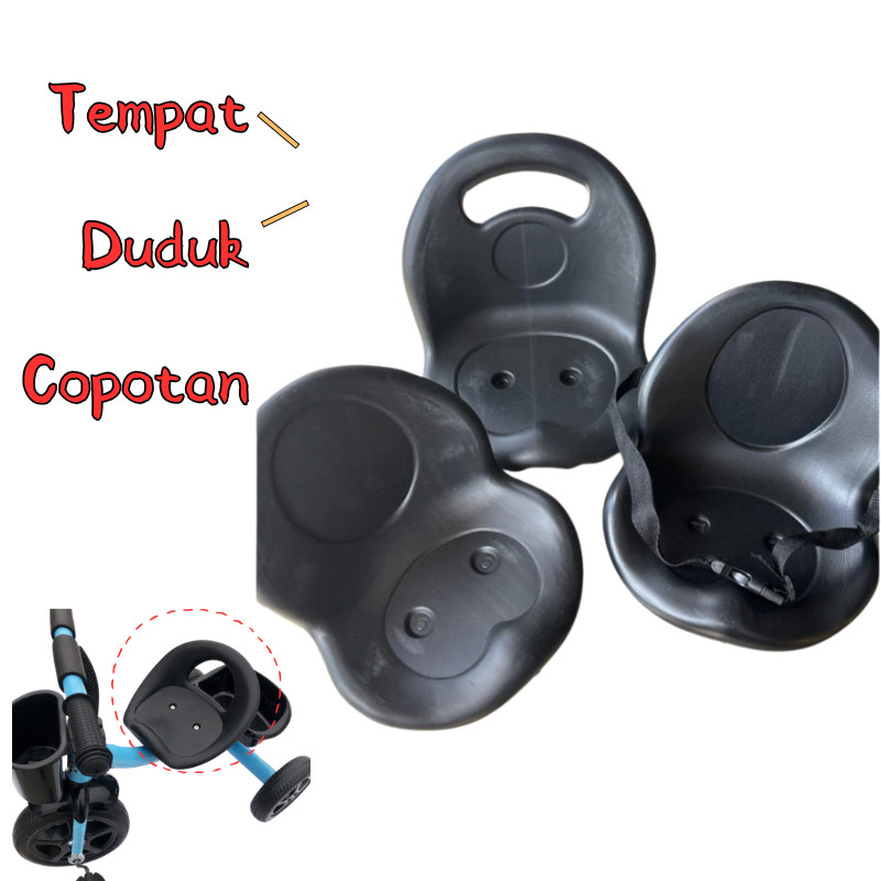 Harga Spesial Jok Anak Sepeda Roda Tiga Copotan Original Awet