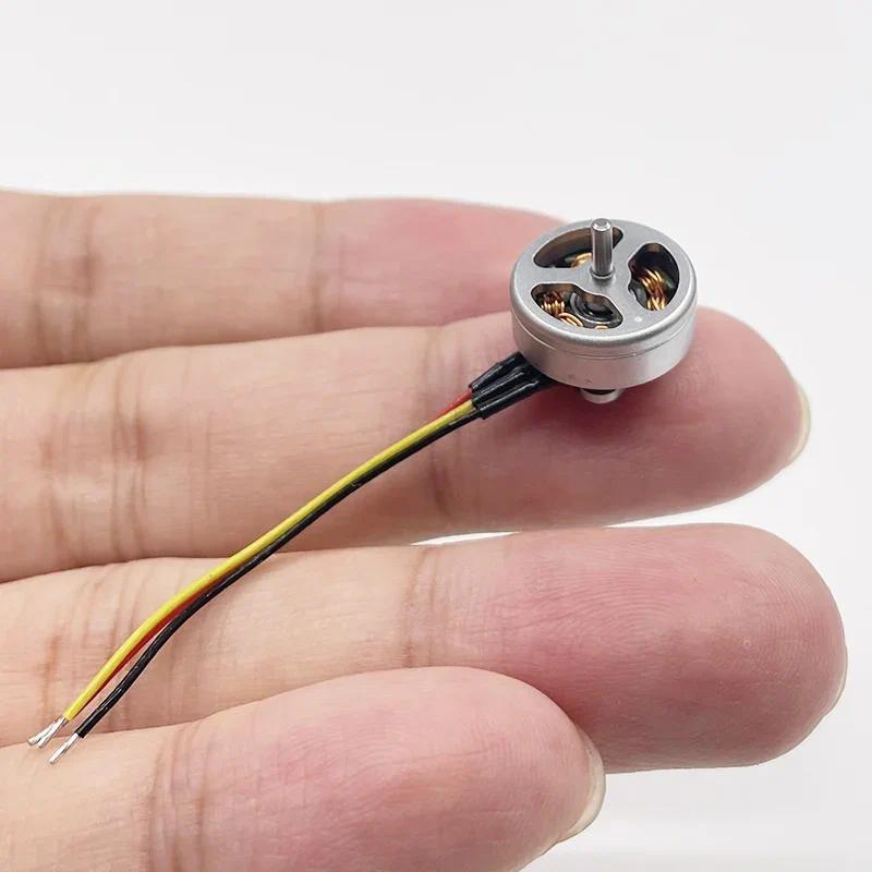 1S-2S 3.7V 7.4V 15000KV Motor Brushless 3-fase Ukuran Kecil 14mm Mesin Kecepatan Tinggi Poros 1.5mm 