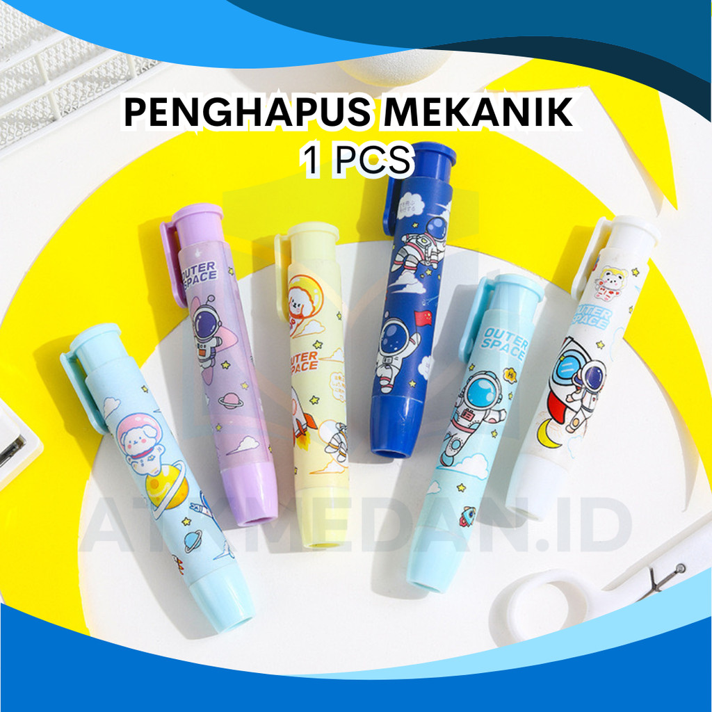 PENGHAPUS MEKANIK FANCY KARAKTER | PENGHAPUS LIPSTIK MEKANIK