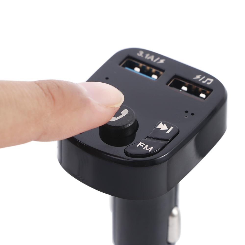 arger Adapter Car Accessories MP3 Music Player Car Player Bluetooth 5.0 FM Transmitter MP3 Modulator