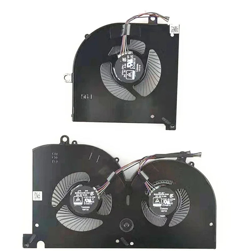 New CPU GPU Cooling Cooler Fan for MSI MSI GS75 P75 MS-17G1 MS-17G2 BS5005HS-U3 I BS5005HS-U3J