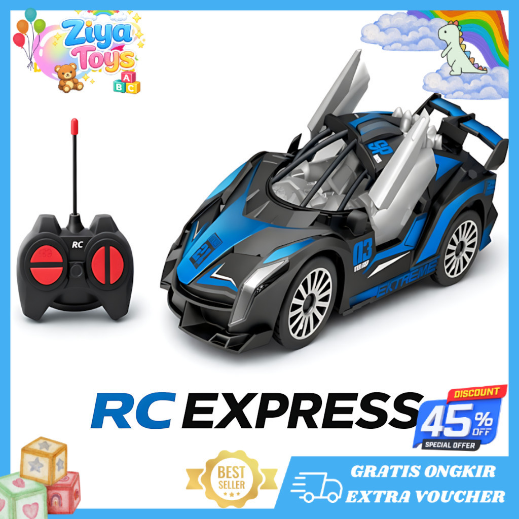 ZIYA TOYS - Mainan Anak RC EXPRESS Mobil Remote Control Speed Drift RC Mobil Drift Mainan Anak