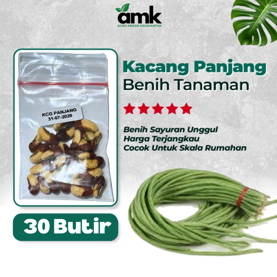 Benih Bibit KACANG PANJANG - Agro Mekar Kalimantan