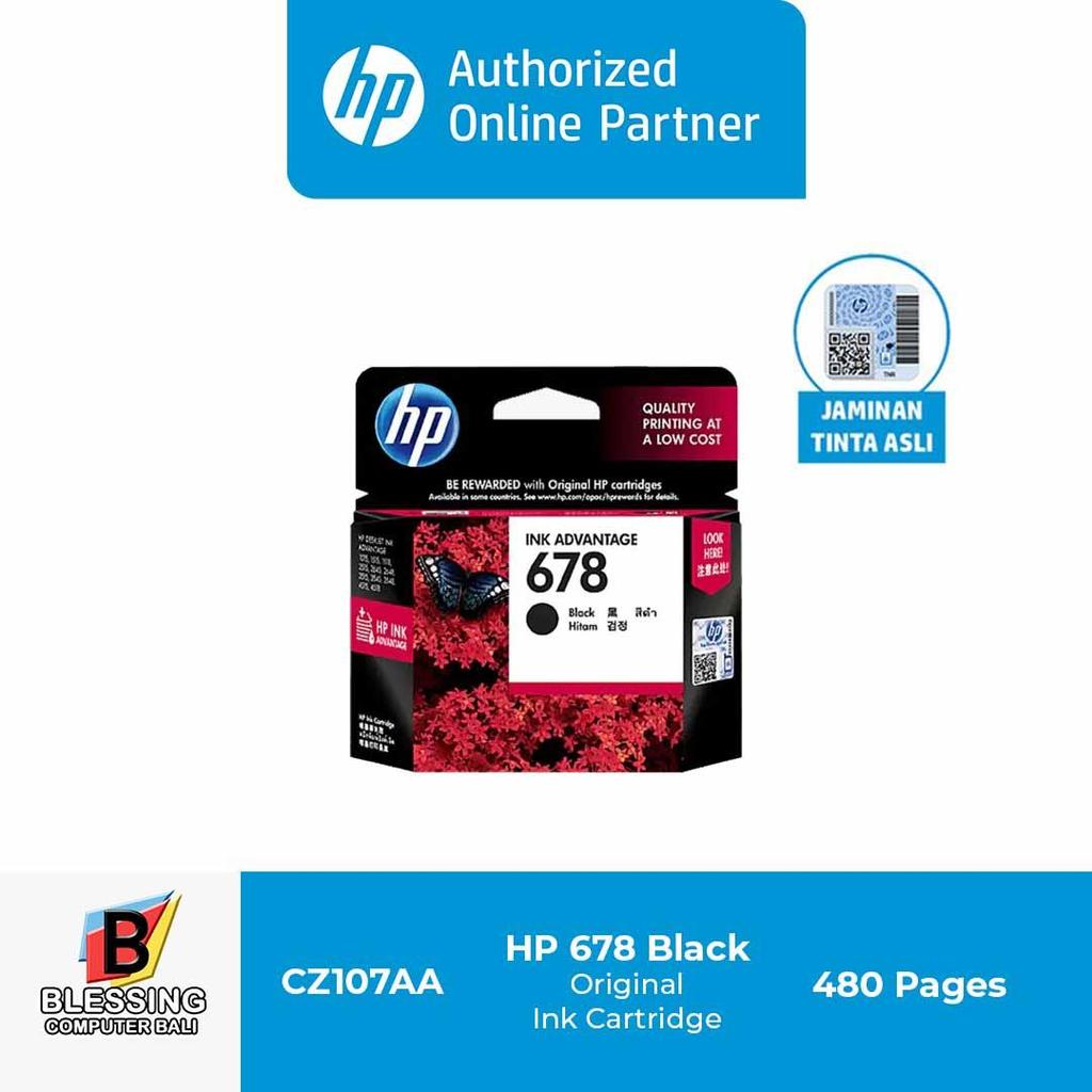 CATRIDGE HP 678 BLACK / Catridge Printer