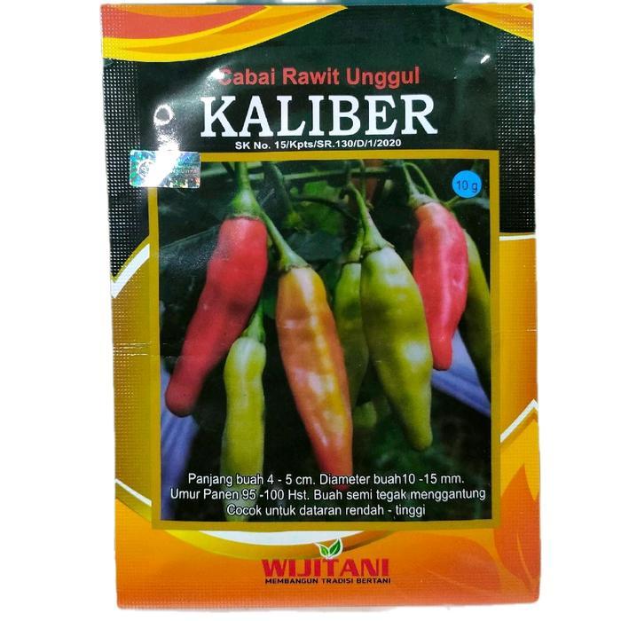 Cabe Kaliber Kemasan 10gr Original Pabrik Benih Cabai Merah Tanaman Bibit - -
