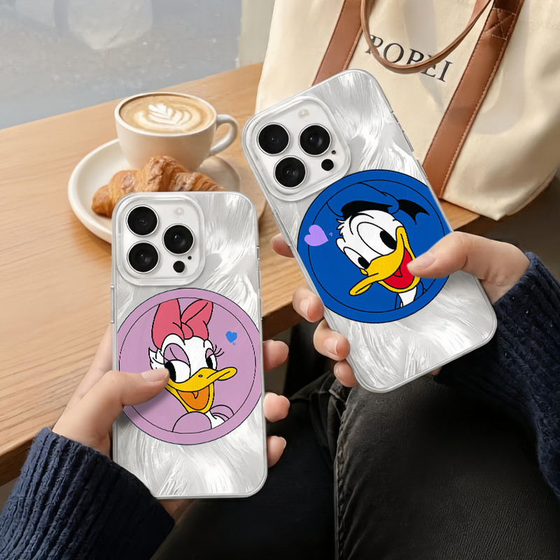 Disney Retro Badge Styles Case Redmi10-13 9A 4G Pro 5G Poco M3 Pro X3 NFC X5 5G 14 A  Duck & Daisy