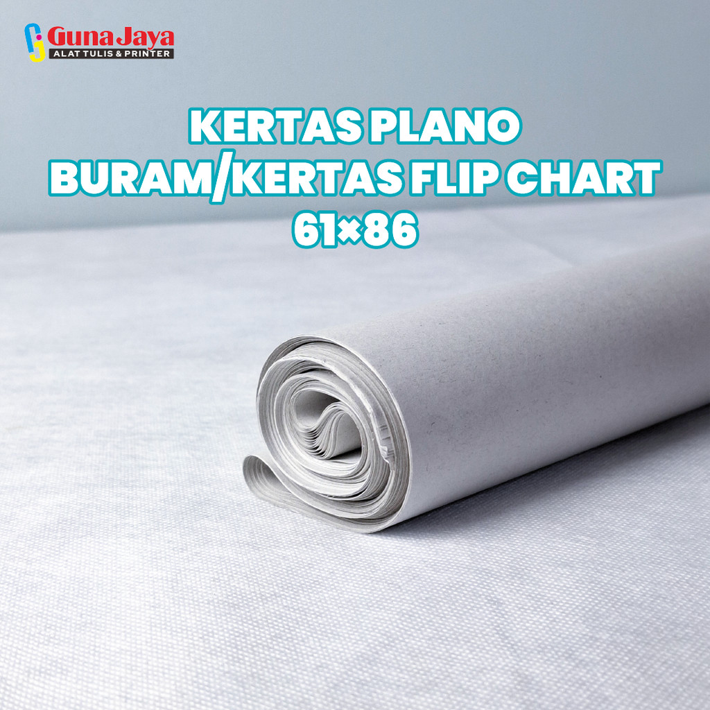 KERTAS PLANO BURAM/KERTAS FLIP CHART 61×86
