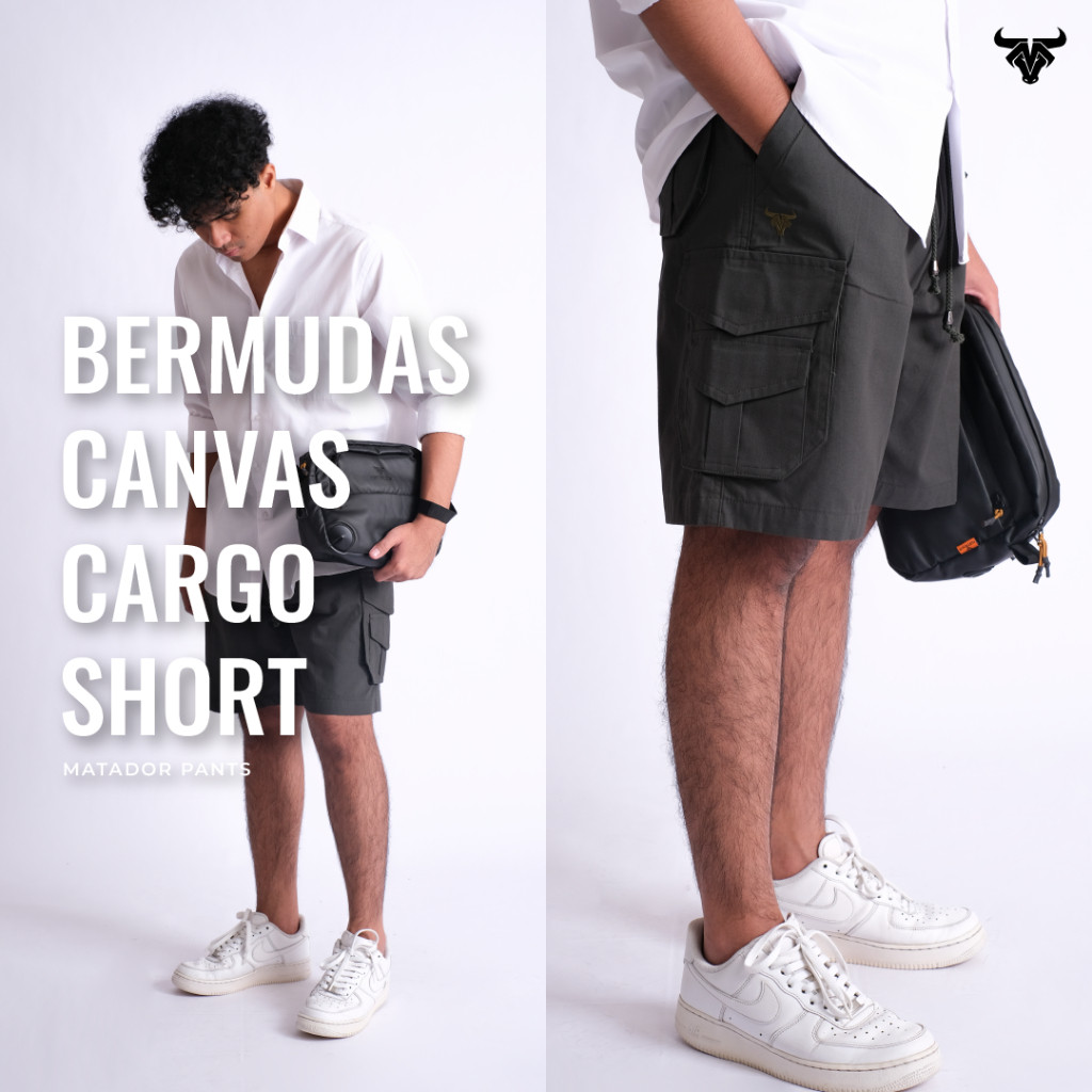 MATADOR - Bermudas Celana Pendek Cargo 8 Pockets