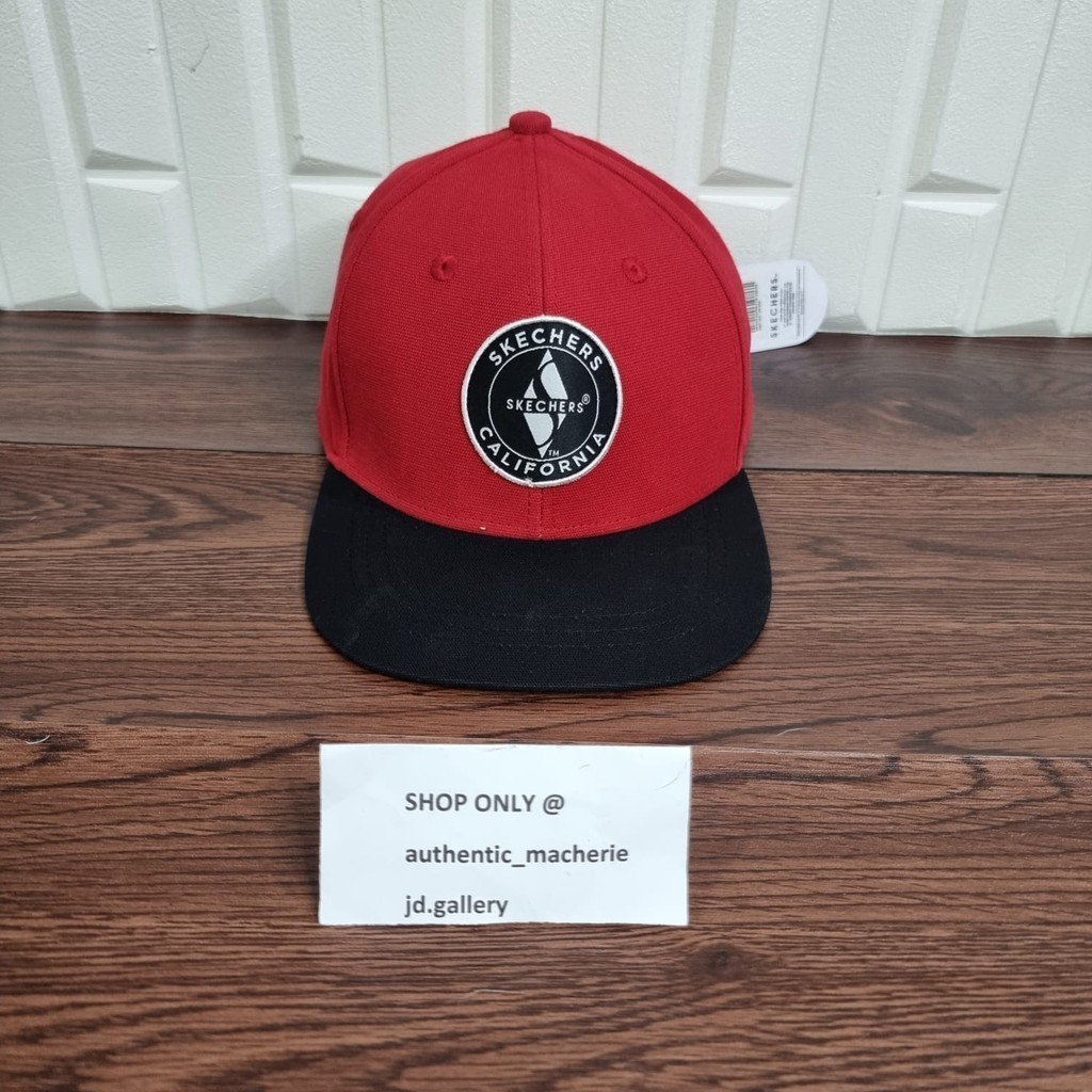 ORIGINAL SALE 70% TOPI SKECHERS SHB1002RD RED BOYS