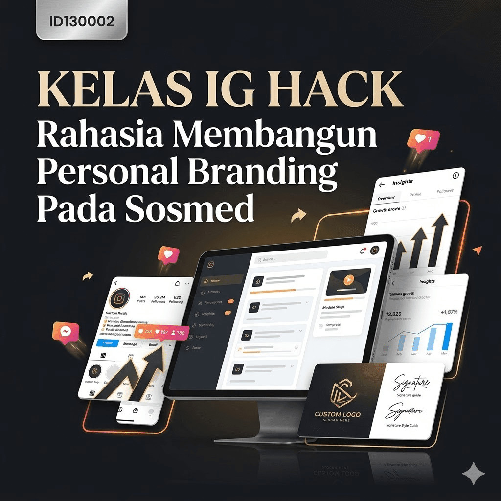 ID130002 - Kelas Ig Hack - Rahasia Membangun Personal Branding Pada Sosmed