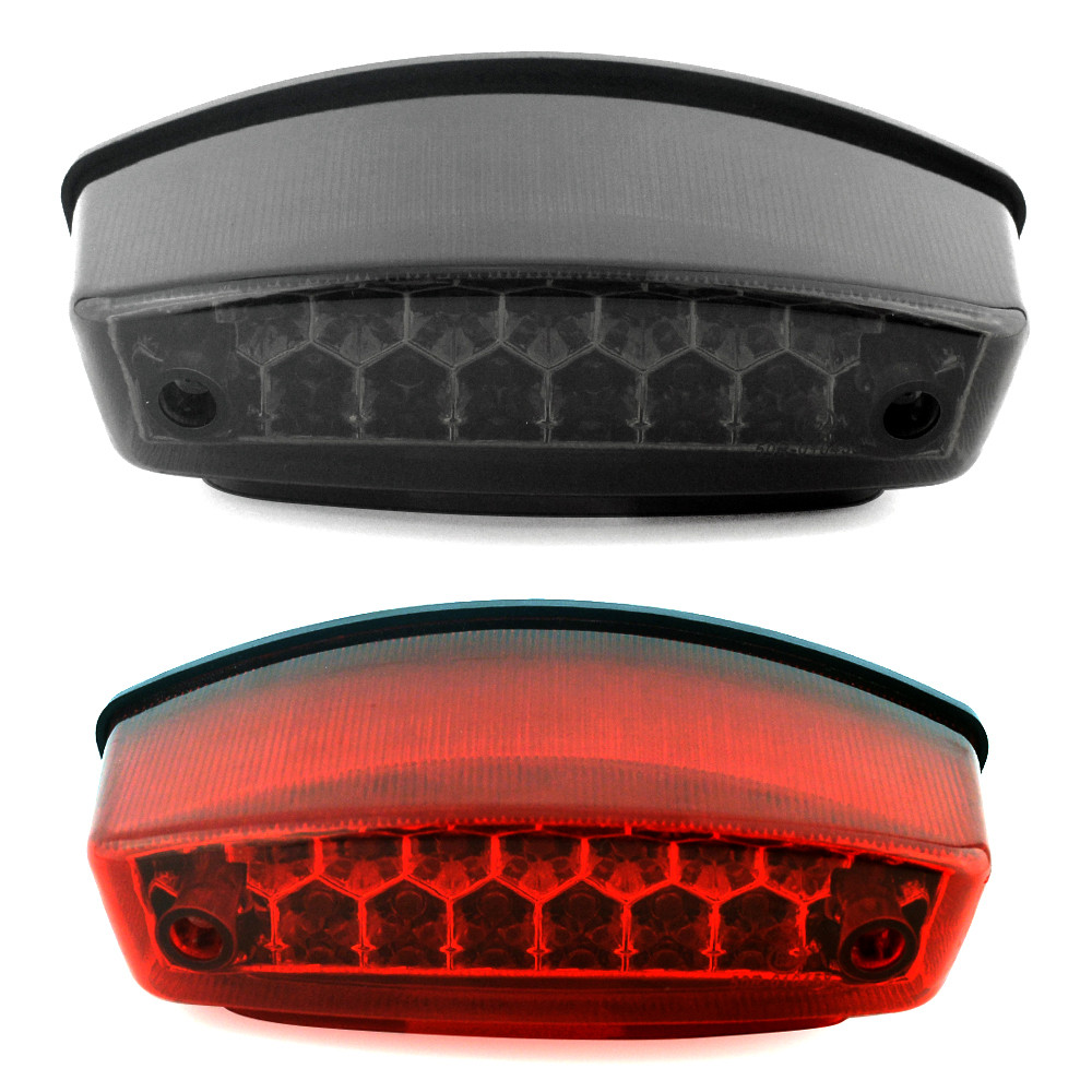 21 LED Universal Motorcycle Brake Light License Plate Rear Stop Incator For Ducati Monster 400 620 6