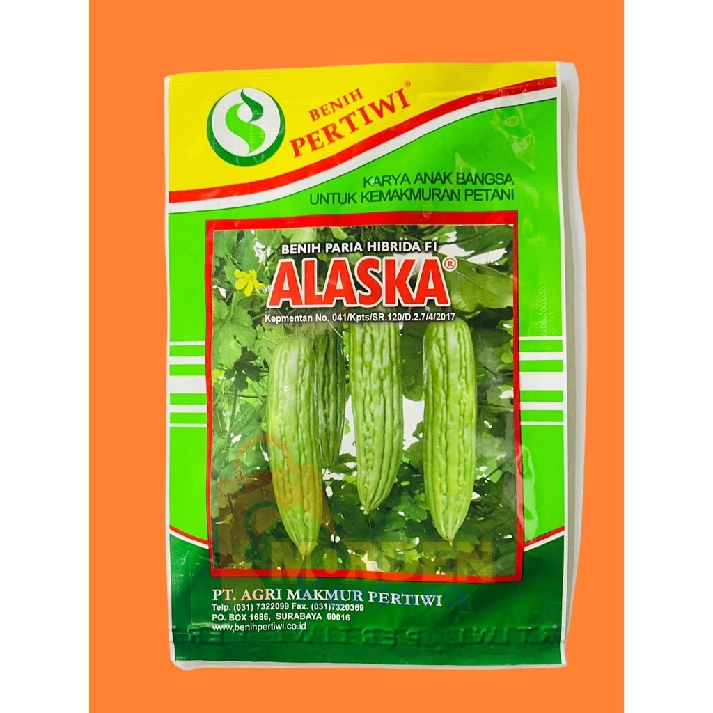 Benih Sayur Pare ALASKA Hibrida F1 Pertiwi isi ±10 gr