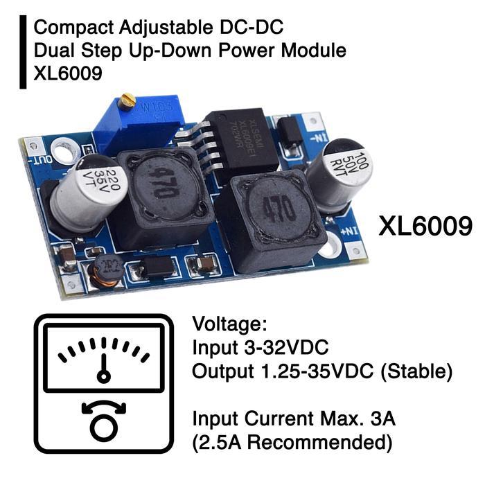 DC DC Dual Step Down Step Up Module Adjustable XL6009