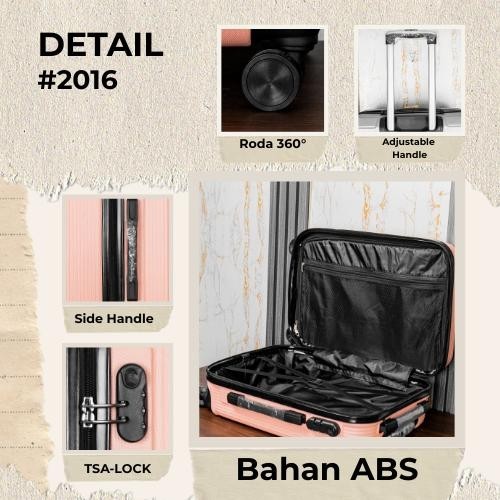 POLOLOVE Koper 24 Inci - Koper 20 Inci | Koper Traveling Koper TSA Lock - 2016 Kabin