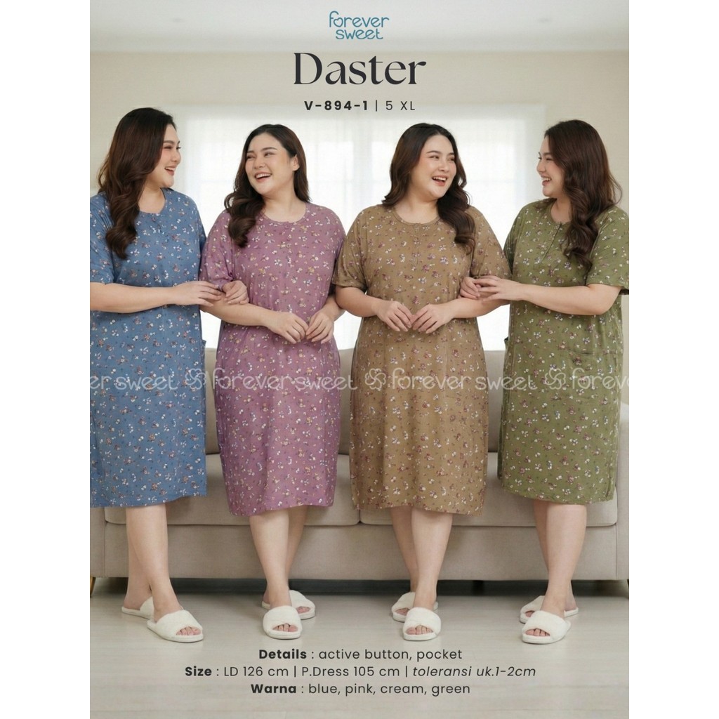 Daster jumbo 5 xl  (Forever )