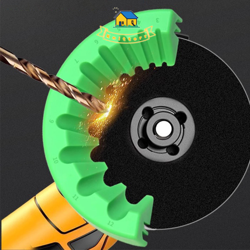 Dudukan Mata Bor Gerinda Portabel 3-12mm untuk Penggilingan Akurat pada 100 Tipe Gerinda Sudut  Knit