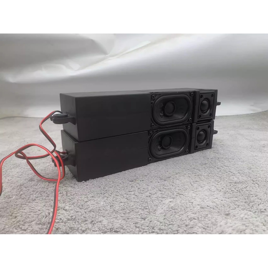 HighFidelity TwoWay Passive Desktop Speaker with Long Stroke Midrange, High, and Low Frequencies for