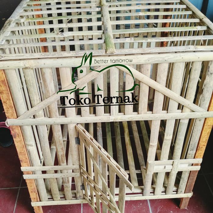 KANDANG AYAM Bambu kandang jago