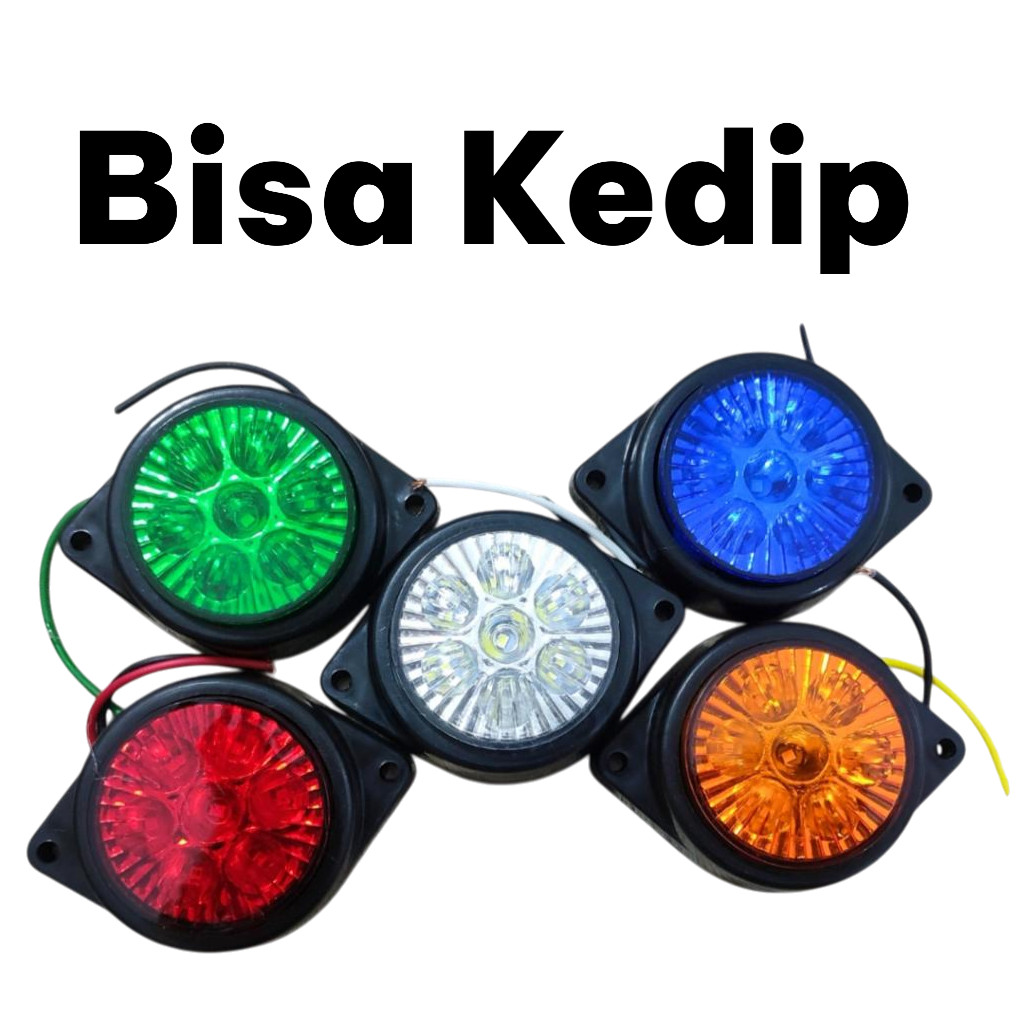Lampu Led Bak Truk DNY 90 Bulat 24 Volt