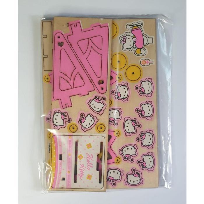 DIY Music Box Hello Kitty Ferris Wheel / Kotak Musik Hello Kitty