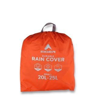 EIGER COVERBAG S M L XL - RAINCOVER EIGER - COVERBAG EIGER - MANTEL TAS - ANTI AIR - S, KUNING   Ori