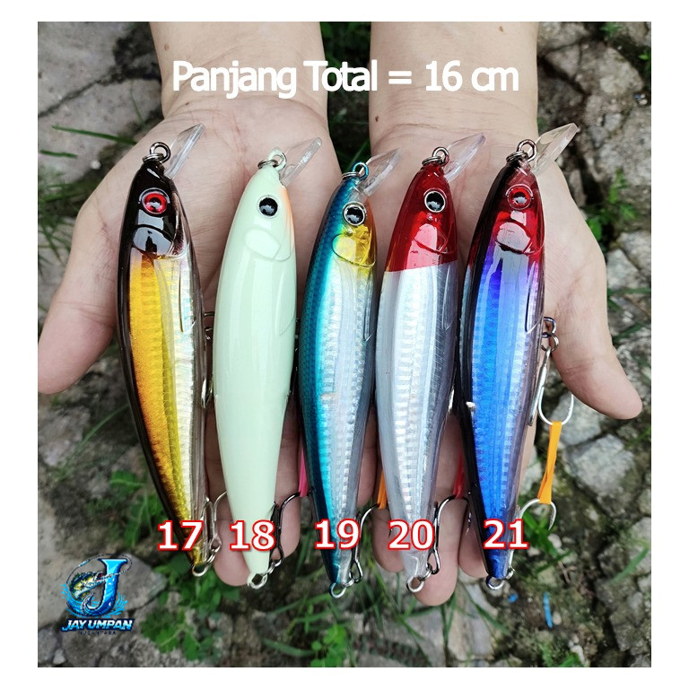Umpan Pancing Minnow Trolling H