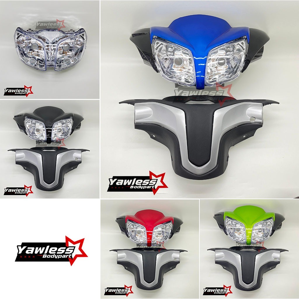 Batok Depan Yamaha Jupiter Z Robot 2010 Totok Depan Jupiter Z Robot warna Merah Biru Hijau Hitam