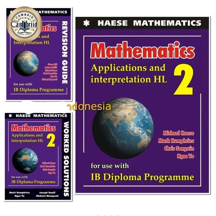 Buku Applications and Interpretation HL 2 / IB Diploma / Haese Mathematics - Revision Guide