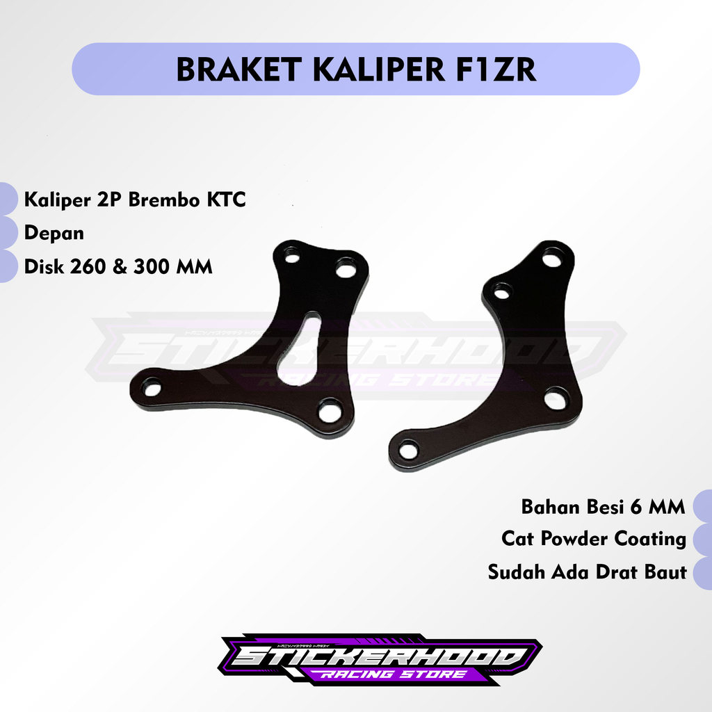 BRAKET KALIPER BREMBO 2P F1ZR VEGA LAMA JUPITER Z LAMA 260 300 MM