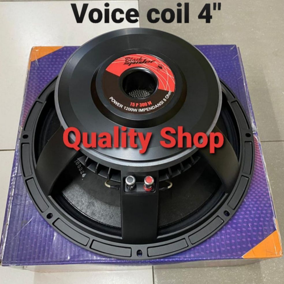 Speaker 15 inch speaker komponen 15 inch blackspider spul 4 inch 1200 watt original