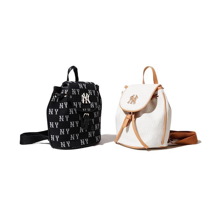 M7B Classic Monogram Jacquard Mini Backpack - Black, XS