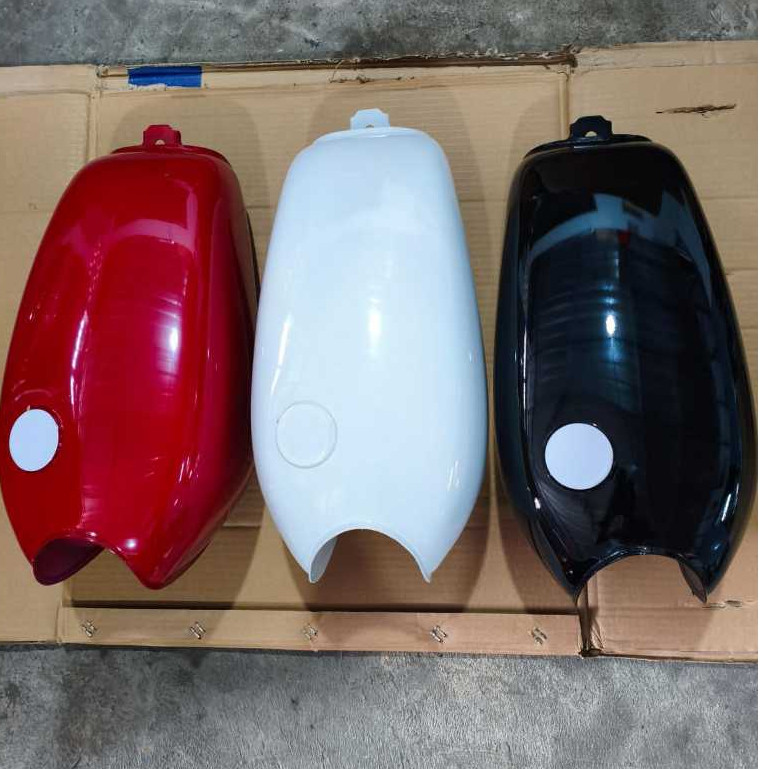 Tangki Bensin Cb 100 Tangki Cb100 Glatik TANGKI HONDA CB100 GELATIK Hitam Putih Merah TEBAL