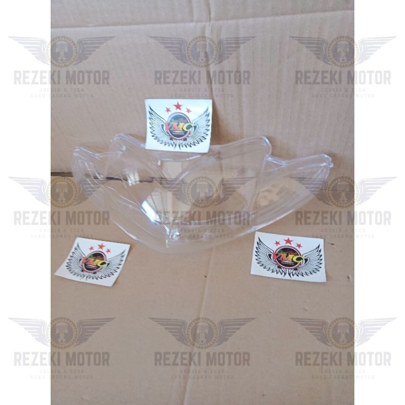 Mika kaca lampu depan suzuki Shogun 125