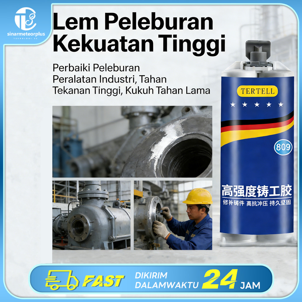 Lem AB Besi Super Kuat Tahan Panas Kafuter Lem Perekat Super Untuk Reparasi Mobil / Rumah  Lem Besi 