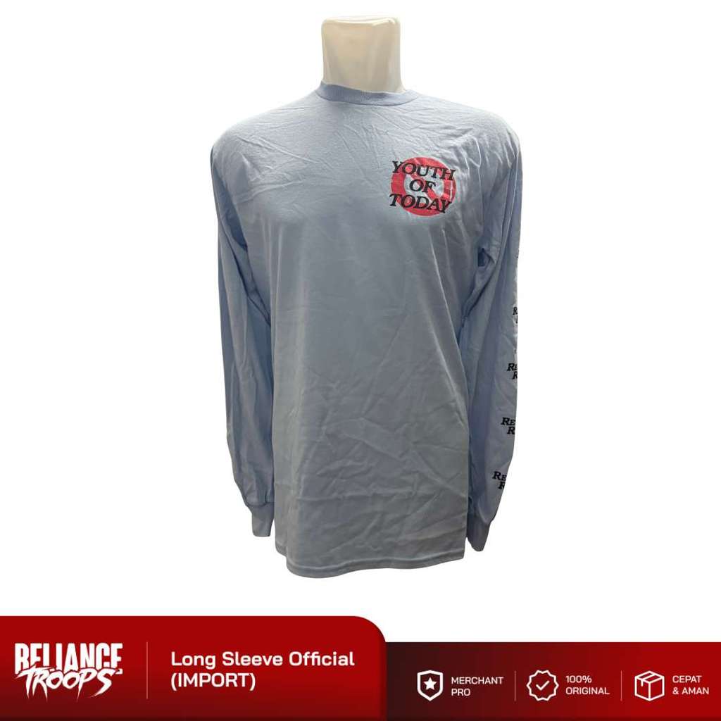 Long Sleeve Official | Youth Of Today - Disengage (Light Blue)