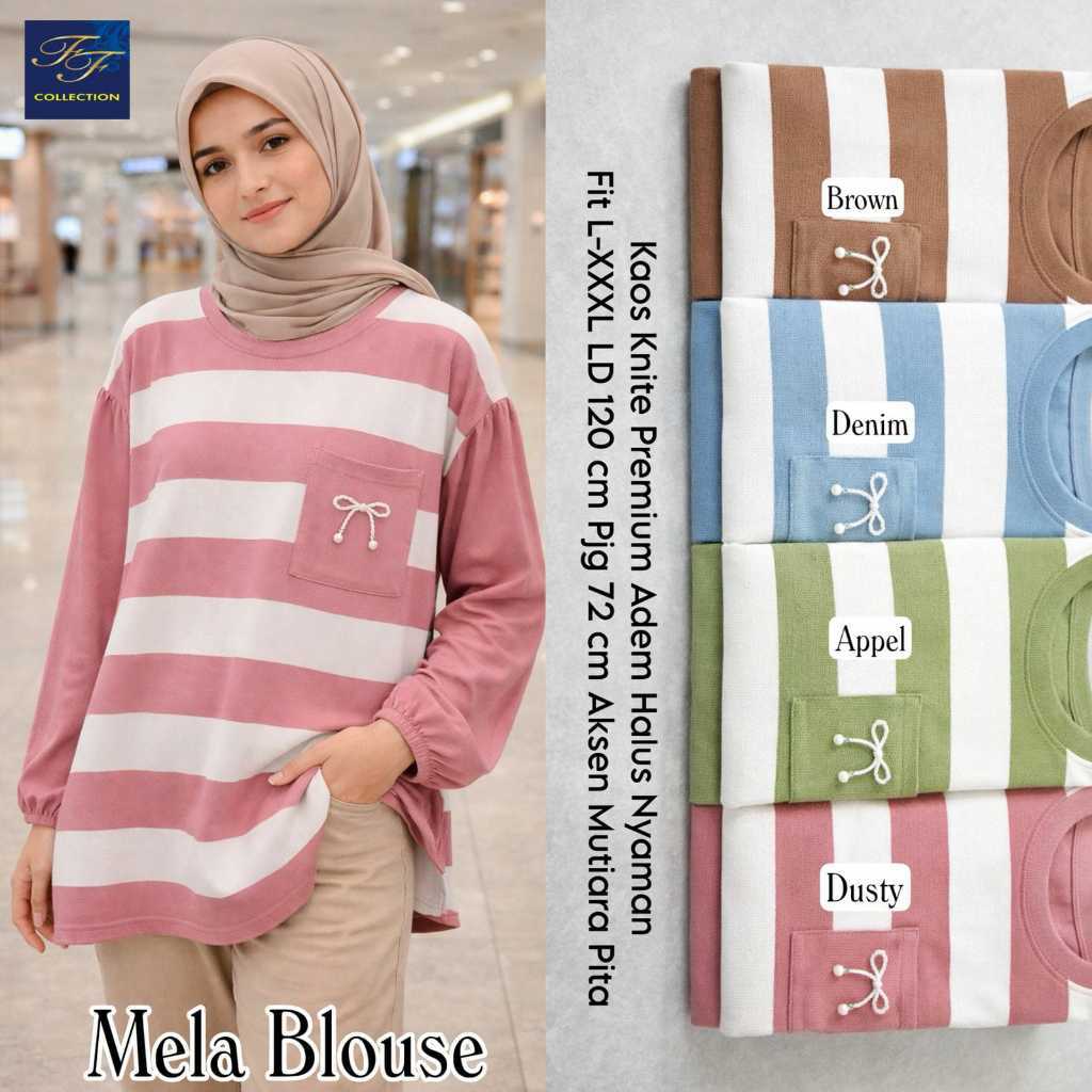 2201  MELA BLOUSE    by FF  // ONESTUFF