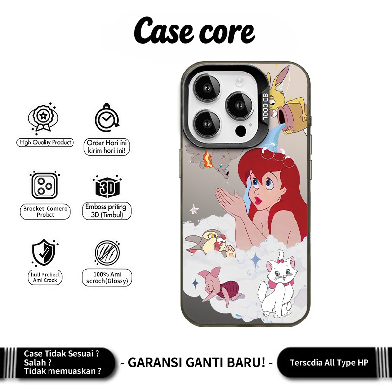 Casecore case iphone x xr xs max 7 8 11 12 13 14 15 16 pro max plus casing imd The Little Mermaid Cl