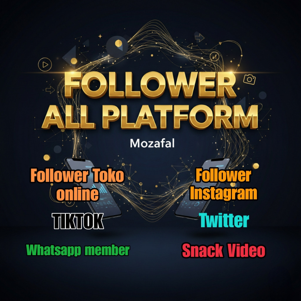 Jasa Followers All Platform | Instagram TikTok YouTube Shopee | Followers Aktif Real Murah Cepat