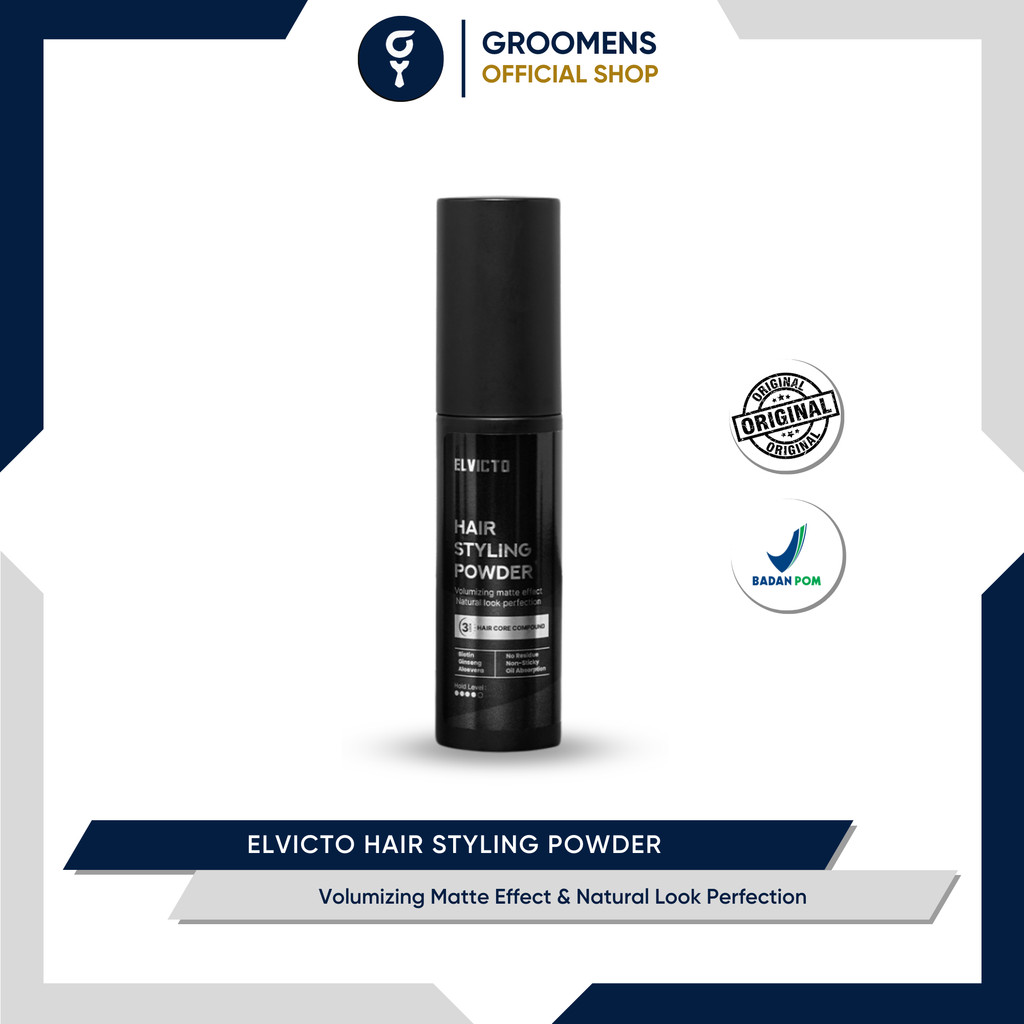 ELVICTO HAIR STYLING POWDER 10gr | Hair Powder Hair Powder Pria