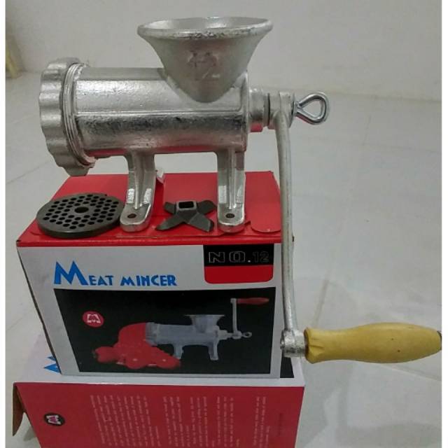 KABUTO Gilingan Daging Manual No. 12 Besi Cor