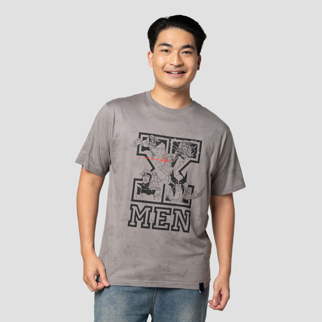 Marvel Xmen Aop Washing-Like Kaos Pria 123542622