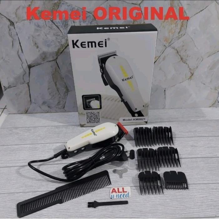 Hair Clipper Kemei KM8821 - Alat Potong Rambut Kemei KM 8821 - km8821