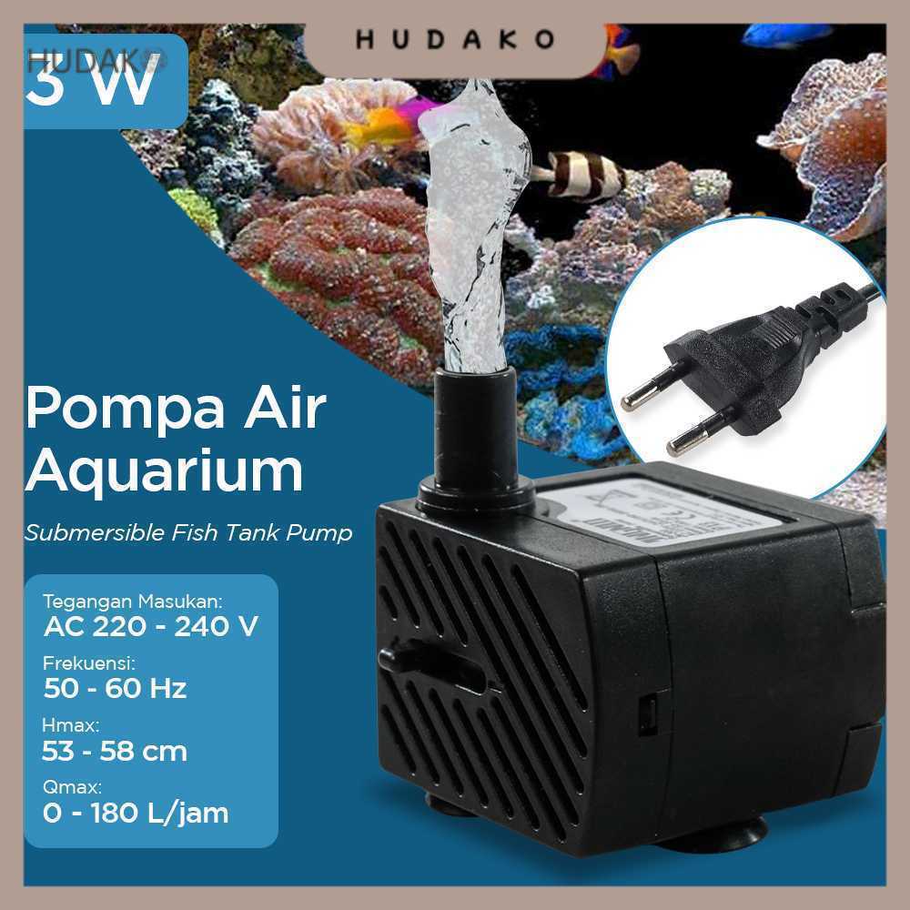 Taffware Pompa Air Celup Multifungsi Aquarium Submersible Pump 220V - JN-300/JN-200