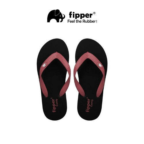 Fipper - Comfy Black / Maroon