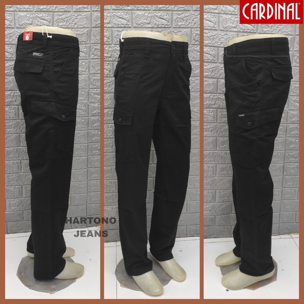 CARDINAL size 27-44 celana panjang cargo pria / CELANA PANJANG GUNUNG PRIA / CELANA PANJANG CARDINAL