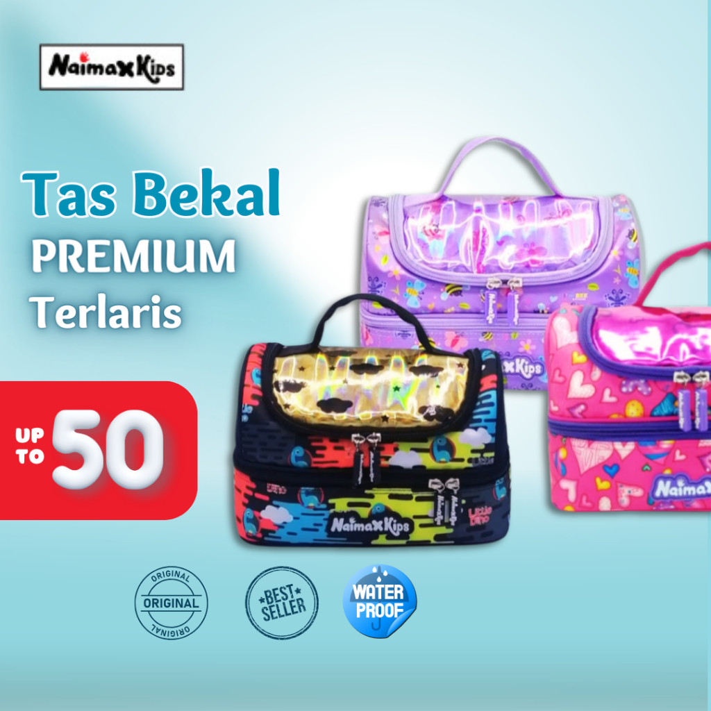 Tas Bekal Naimax Kids  | Lunch Box Naimax Kids