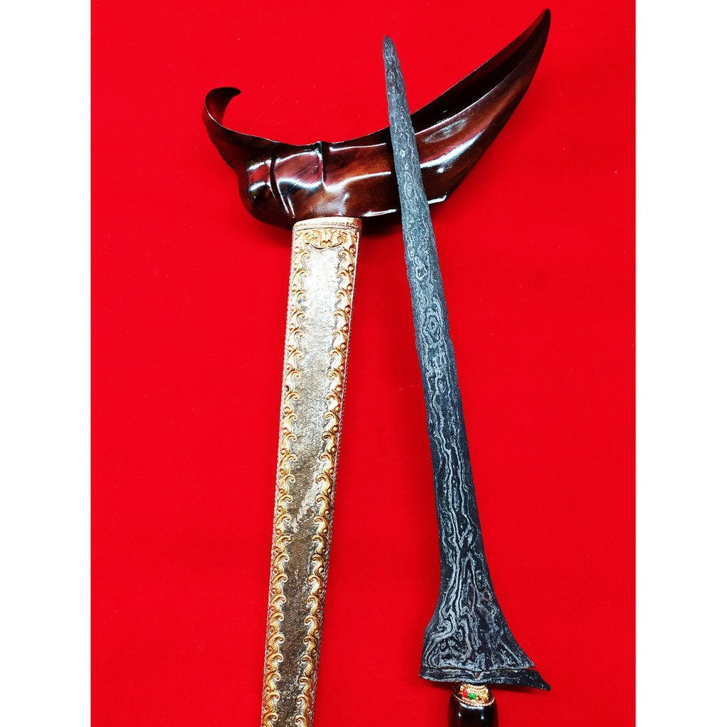 Keris Jalak Tilam Sari Pamor Wahyu Tumurun Asli Sepuh Murah