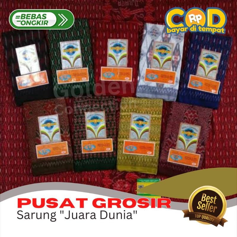 Sarung Goyor Juara Dunia Tenun Tradisional Batik